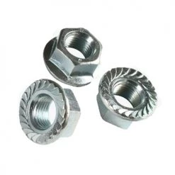 Écrous à embase crantée Ultima acier zingué blanc classe 8.8 -Visserie Soldes Magasin AFD 100739