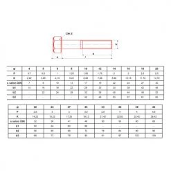 Vis métaux Ultima à tête hexagonale classe 10.9 filetage partiel brut DIN 931