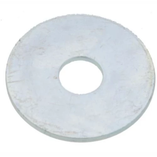 Rondelle plate extra large Ultima acier zingué blanc NFE 25513 3 Rondelle plate extra large Ultima acier zingué blanc NFE 25513