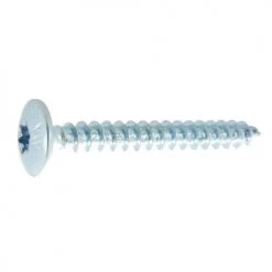 Vis de penture 132 6 lobes internes Ultima acier zingué blanc