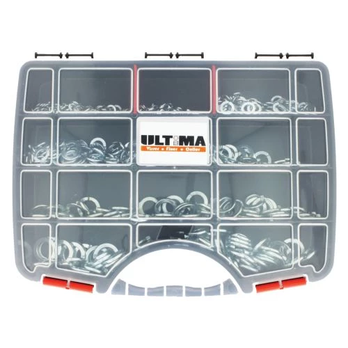 Coffret de 620 rondelles grower Ultima COF922 acier zingué blanc DIN 127B 4 Coffret de 620 rondelles grower Ultima COF922 acier zingué blanc DIN 127B – Image 2