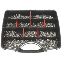 Coffret de 660 vis autoperceuses à tête fraisée Ultima inox A2 COF157