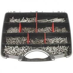 Coffret de 660 vis autoperceuses à tête cylindrique Ultima inox A2 COF156