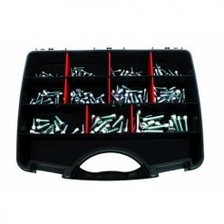 Coffret de 212 vis à tête cylindriques hexagonales creuse zinguée Ultima COF812 DIN 912