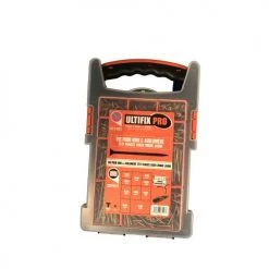 Coffret 1000 vis agglomérée Ultima tête fraisée Pozidriv zingué jaune