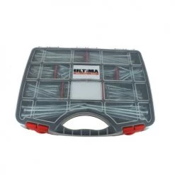 Coffret de 270 vis à tête fraisée Ultima zinguée grande longueur -Visserie Soldes Magasin AFD 129874