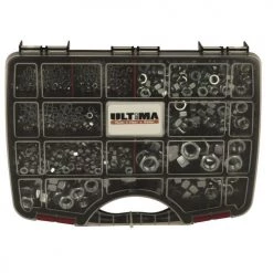 Coffret 765 écrous Ultima COF901 acier zingué blanc - AFBPACK03