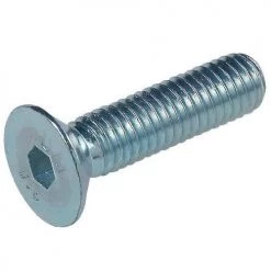 Vis métaux tête fraisée hexagonale creuse classe 10.9 DIN 7991