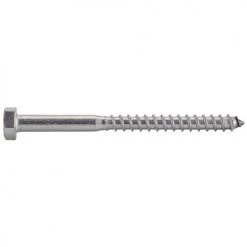 Vis à bois Acton tête hexagonale inox A4 DIN 571 -Visserie Soldes Magasin AFD 97806