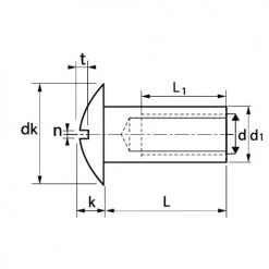 Vis hublot femelle Acton A4 -Visserie Soldes Magasin AFD 99599